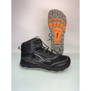 Altra Lone Peak ALL-WTHR Mid Black Hiking Boots Mens 9 Trail Running Waterproof